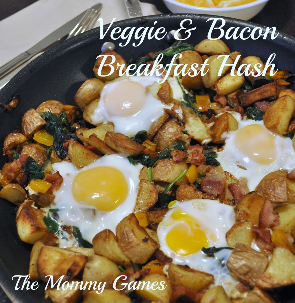 Veggie & Bacon Breakfast Hash
