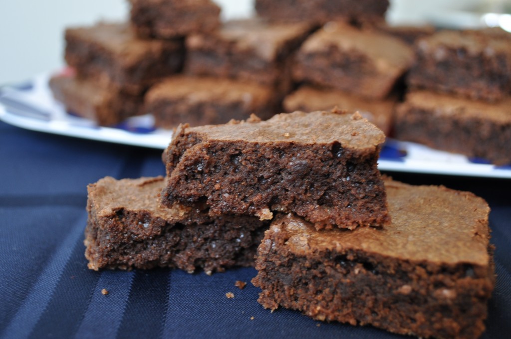 Sugar-Crusted Cocktail Party Brownies