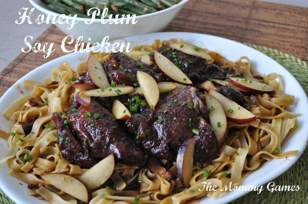 Honey Plum Soy Chicken