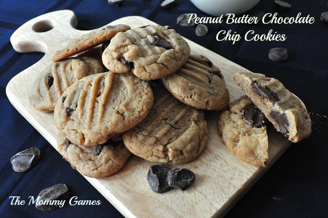 Peanut Butter Chocolate Chip Cookies