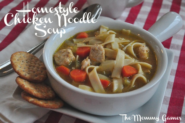 Homestyle Chicken Noodle Soup