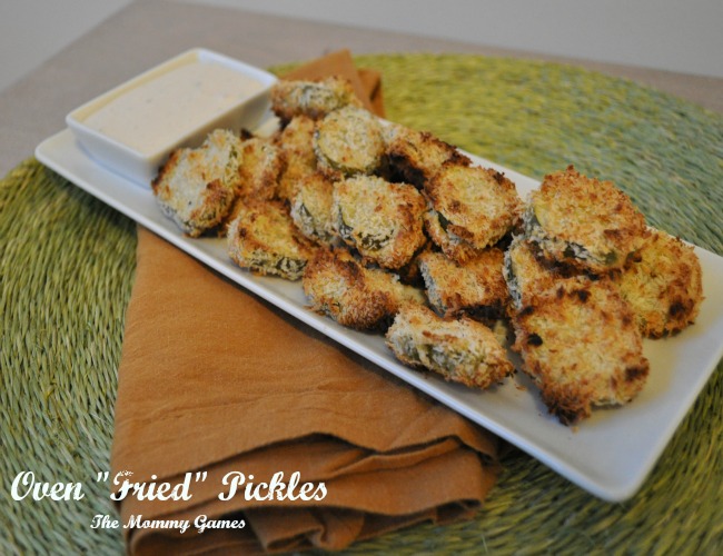 Oven Fried Pickles