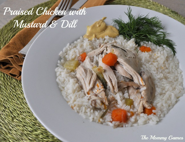 Praised Chicken with Mustard & Dill