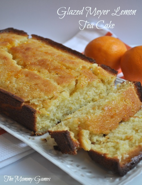 Glazed Meyer Lemon Tea Cake