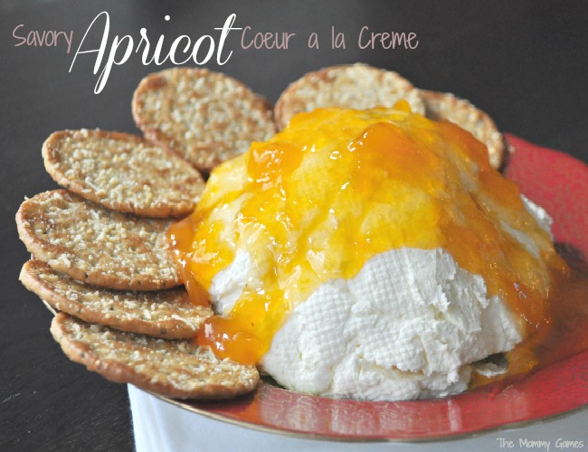 Savory Apricot Coeur a la creme by The Mommy Games