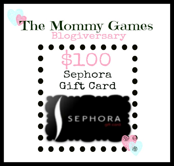 $100 Sephora Giveaway by The Mommy Games