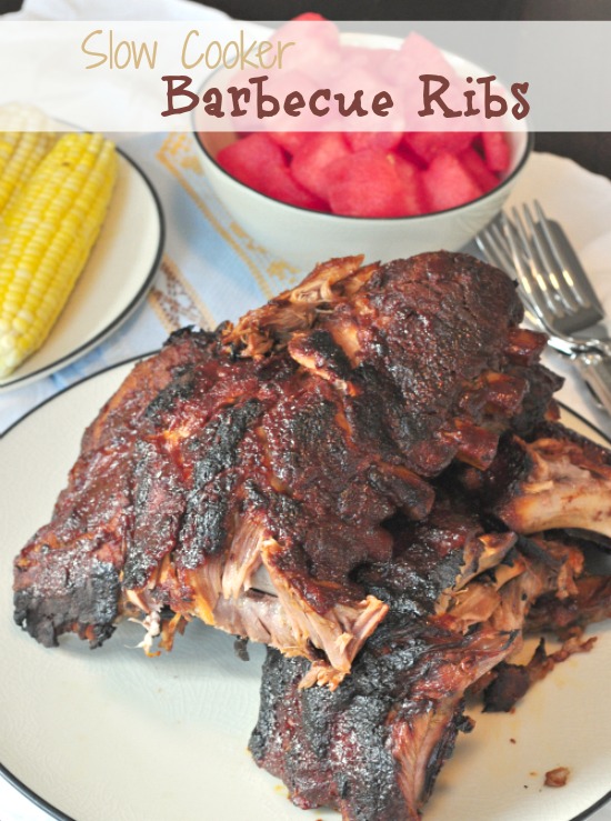 Slow Cooker Barbecue Ribs || Crispy, Saucy, Tender, Delicious, and Super Easy! || The Mommy Games