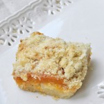 Apricot Almond Crumb Bars