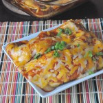 Cheese and Bean Enchiladas by The Mommy Games