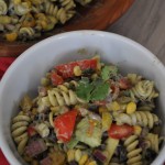 Southwestern Pasta Salad with Creamy Avocado Dressing