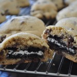 Oreo Stuffed Chocolate Chip Cookies