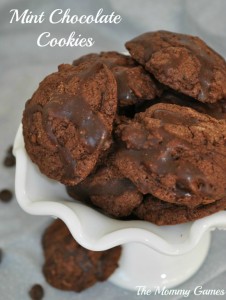 Mint Chocolate Cookies 1